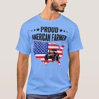 American Flag Proof American Bauer Bauern Market T-Shirt