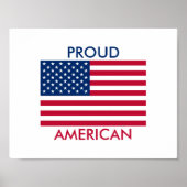 American Flag Proof American Poster (Vorne)