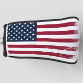 American Flag Putter Golf Head Cover Golf Headcover (Vorderseite)