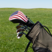 American Flag Red White & Blue Golf Head Cover Headcover (In SItu)