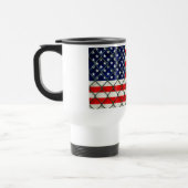American Flag Reise Reisebecher (Links)