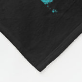 American Flag Ribbon Suicide Awareness Mental Heal Fleecedecke (Ecke)