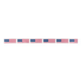 American Flag Ribbon USA - Patriotic Satinband (Vorderseite)