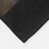 American Flag Sasquatch mit Alien Ufo Bigfoot 4. Fleecedecke (Ecke)