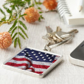 American Flag Schlüsselanhänger (Seite)