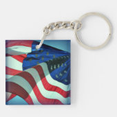 American Flag Schlüsselanhänger (Rückseite)