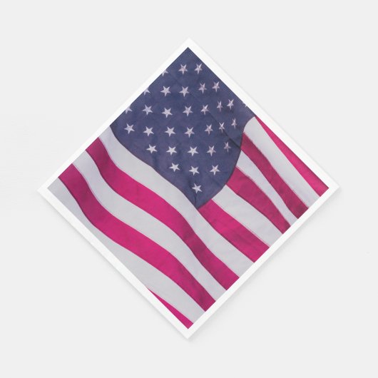 American Flag Serviette (Ecke)