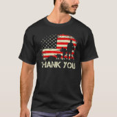 American Flag Shirts Danke Veterans (Vorderseite)