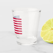 American Flag Shot Glass Schnapsglas (Rechts)