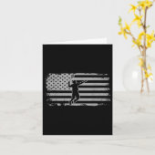 American Flag Shuttle Badminton Karte (Gelbe Blume)