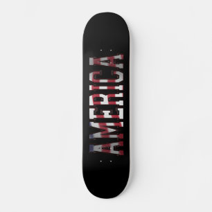American Flag Skate Board Skateboard