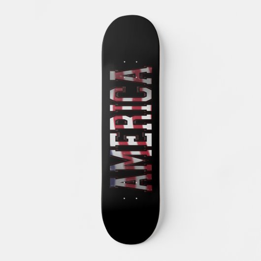American Flag Skate Board Skateboard (Vorderseite)