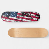 American Flag Skateboard (Horizontal)