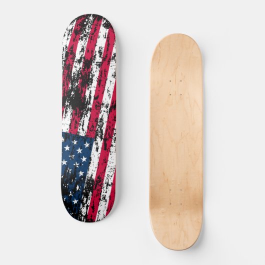 American Flag Skateboard (Vorderseite)