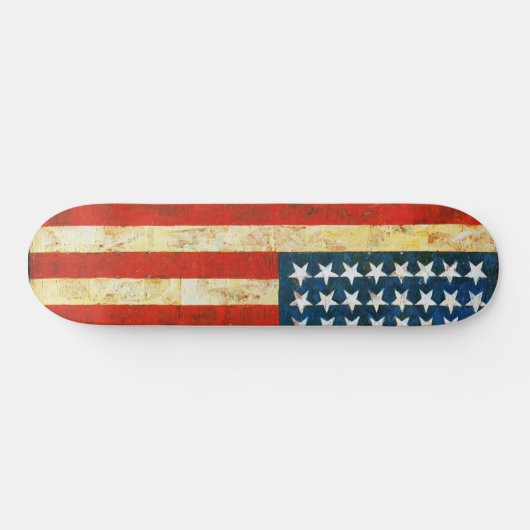 American Flag Skateboard (Horizontal)
