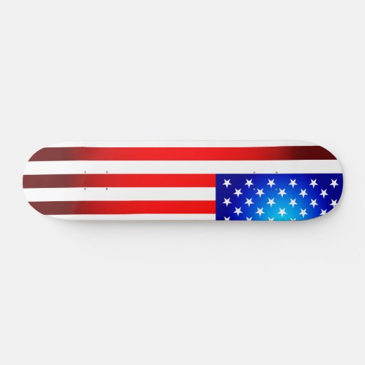 American Flag Skateboard Deck (Horizontal)