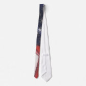 American Flag Sketch Krawatte (Rückseite)