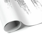 American Flag Snowmobile Shirt Men Snowmobile Ridi Geschenkpapier (Rolleneckpunkt)