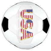 American Flag Soccer Ball USA (Gedreht)
