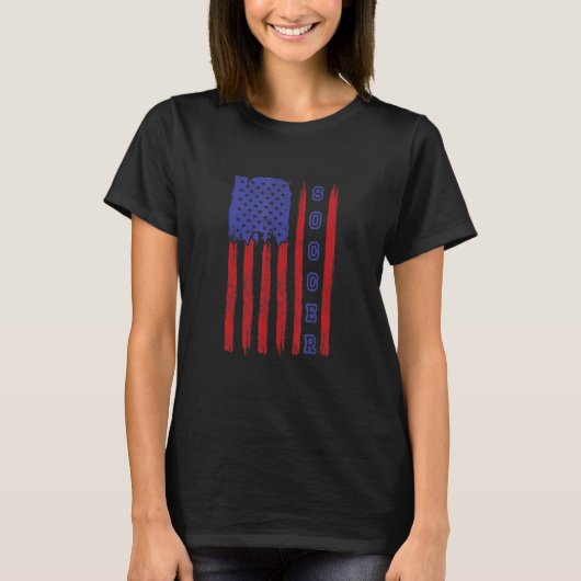 American Flag Soccer T-Shirt (Vorderseite)