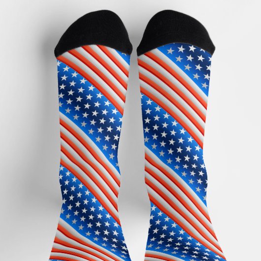 American Flag Socken (Oben)