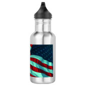 American Flag Stainless Steel Water Bottle Trinkflasche (Rechts)