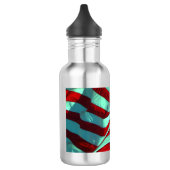 American Flag Stainless Steel Water Bottle Trinkflasche (Links)