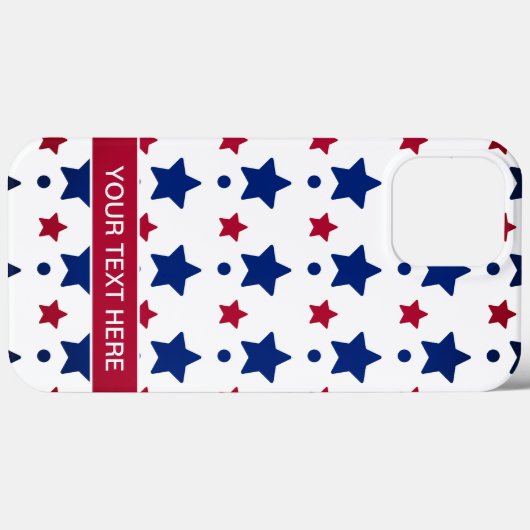 American Flag Stars Case-Mate iPhone Hülle (Rückseite (Horizontal))