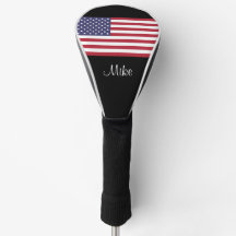American Flag Stars Streifen Golf Head Cover