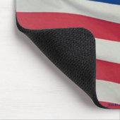 AMERICAN FLAG Stars & Stripes Patriotische Mousepa Mousepad (Ecke)