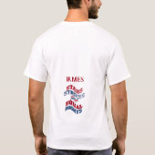 American Flag Stars Strips und Equal Rights Name T-Shirt (Rückseite)