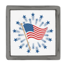 American Flag Sternexplosion Fireworks 4. Juli