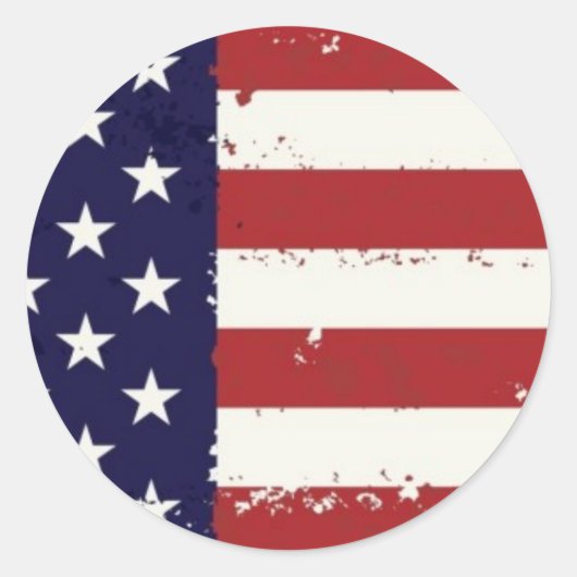 American Flag Sticker (Vorderseite)