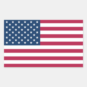American Flag Sticker