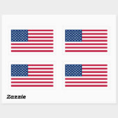 American Flag Sticker (Blatt)