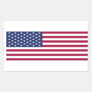 American Flag Sticker