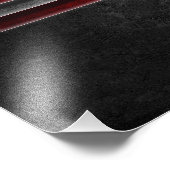 American Flag Stone Texture Fotodruck (Ecke)