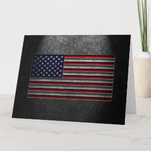 American Flag Stone Texture Karte