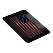 American Flag Stone Texture Magnet (Rechte Seite)