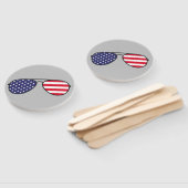 American Flag Sunglasses Fächer (Non-assembled)