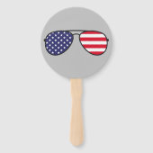 American Flag Sunglasses Fächer (Vorderseite)