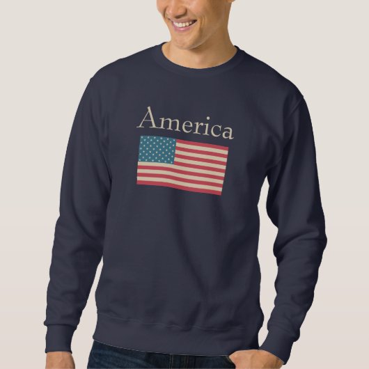 American Flag Sweatshirt (Vorderseite)