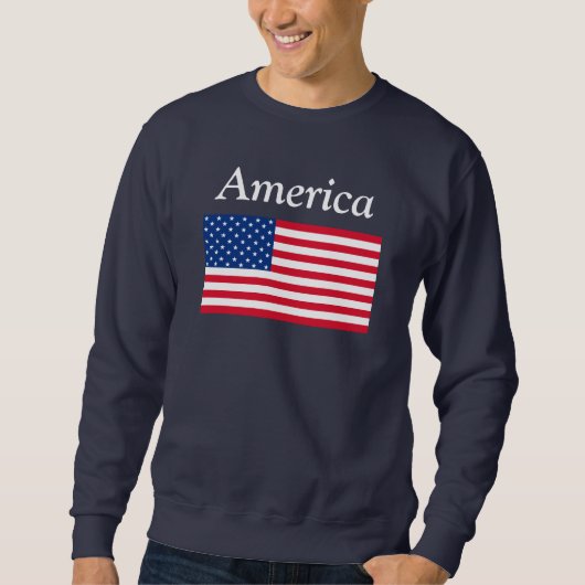 American Flag Sweatshirt (Vorderseite)