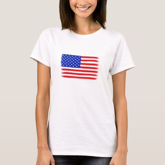 American flag T-Shirt (Vorderseite)