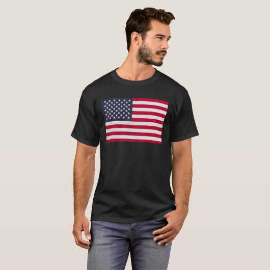American Flag T - Shirt (Vorne ganz)