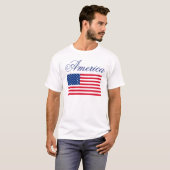 American Flag T - Shirt (Vorne ganz)