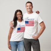 American Flag T - Shirt (Unisex)