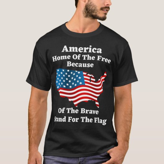 American Flag T - Shirt (Vorderseite)