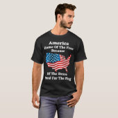 American Flag T - Shirt (Vorne ganz)
