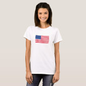 American Flag T - Shirt (Vorne ganz)